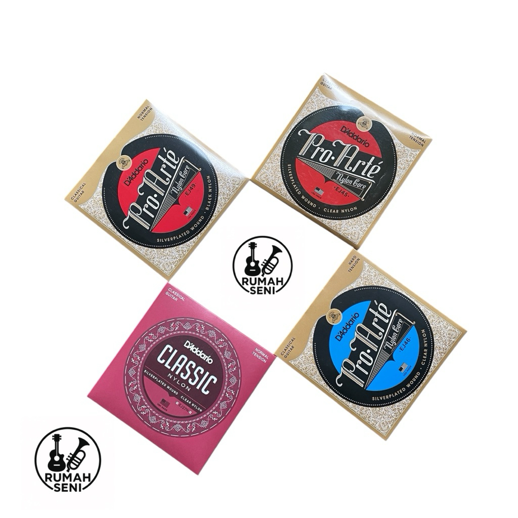 Daddario EJ49 EJ45 EJ27N EJ46 สายกีต้าร์คลาสสิกไนลอน
