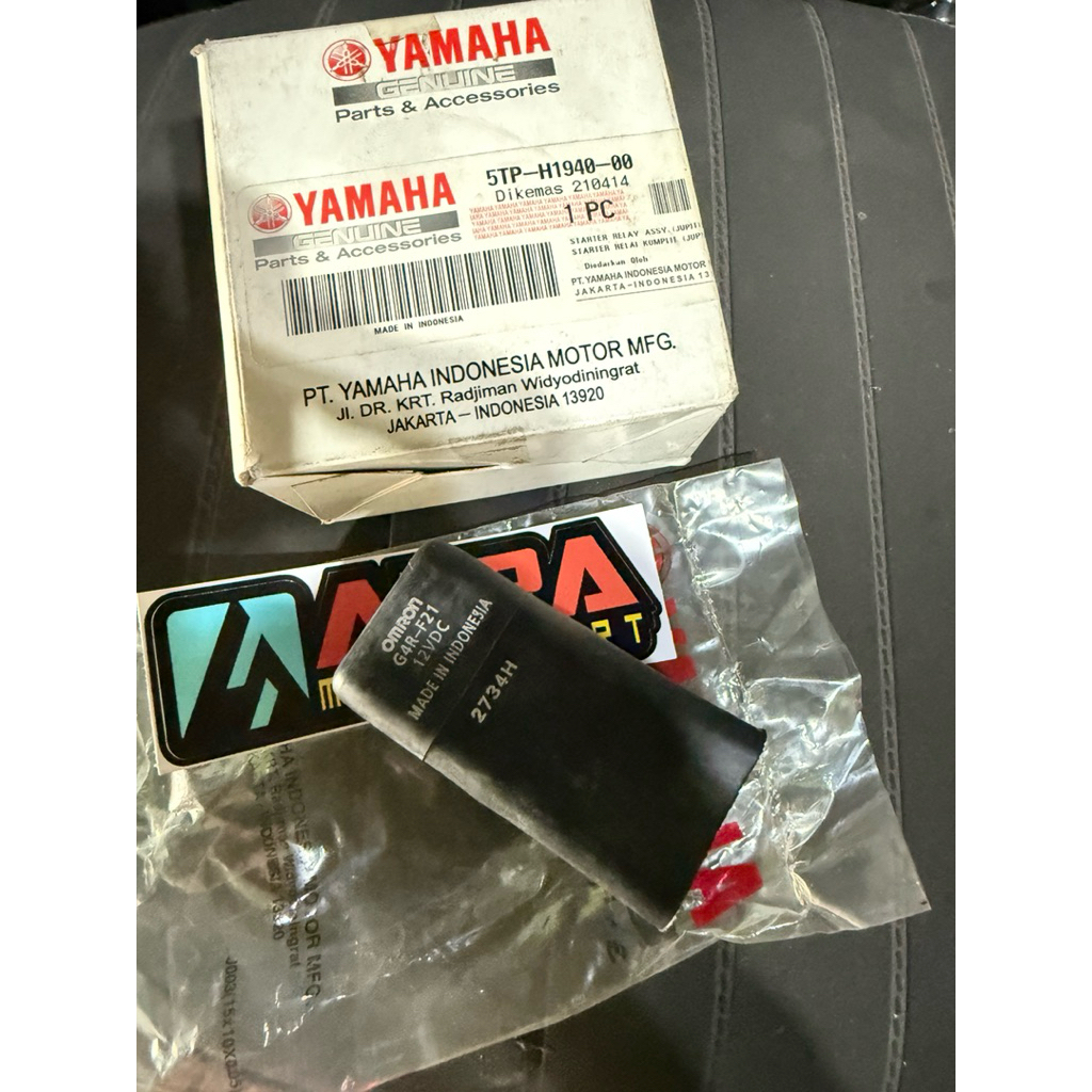 สวิตช์ BENDIK RELAY STATER 5TP-H1940-00 JUPITER Z MX MIO NMAX ต้นฉบับ YAMAHA