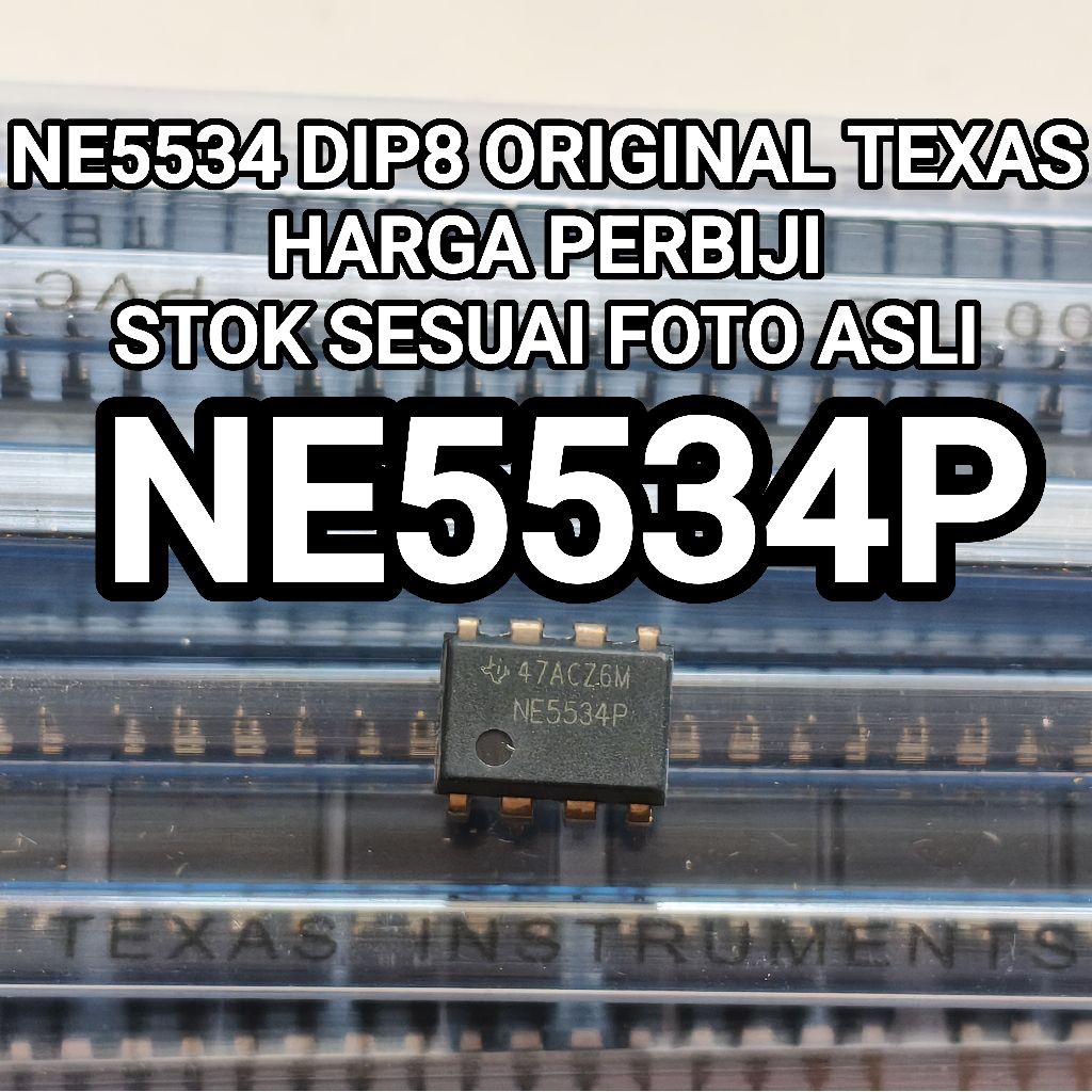 IC NE5534P NE5534 NE 5534 ต้นฉบับ TEXAS INSTRUMENT