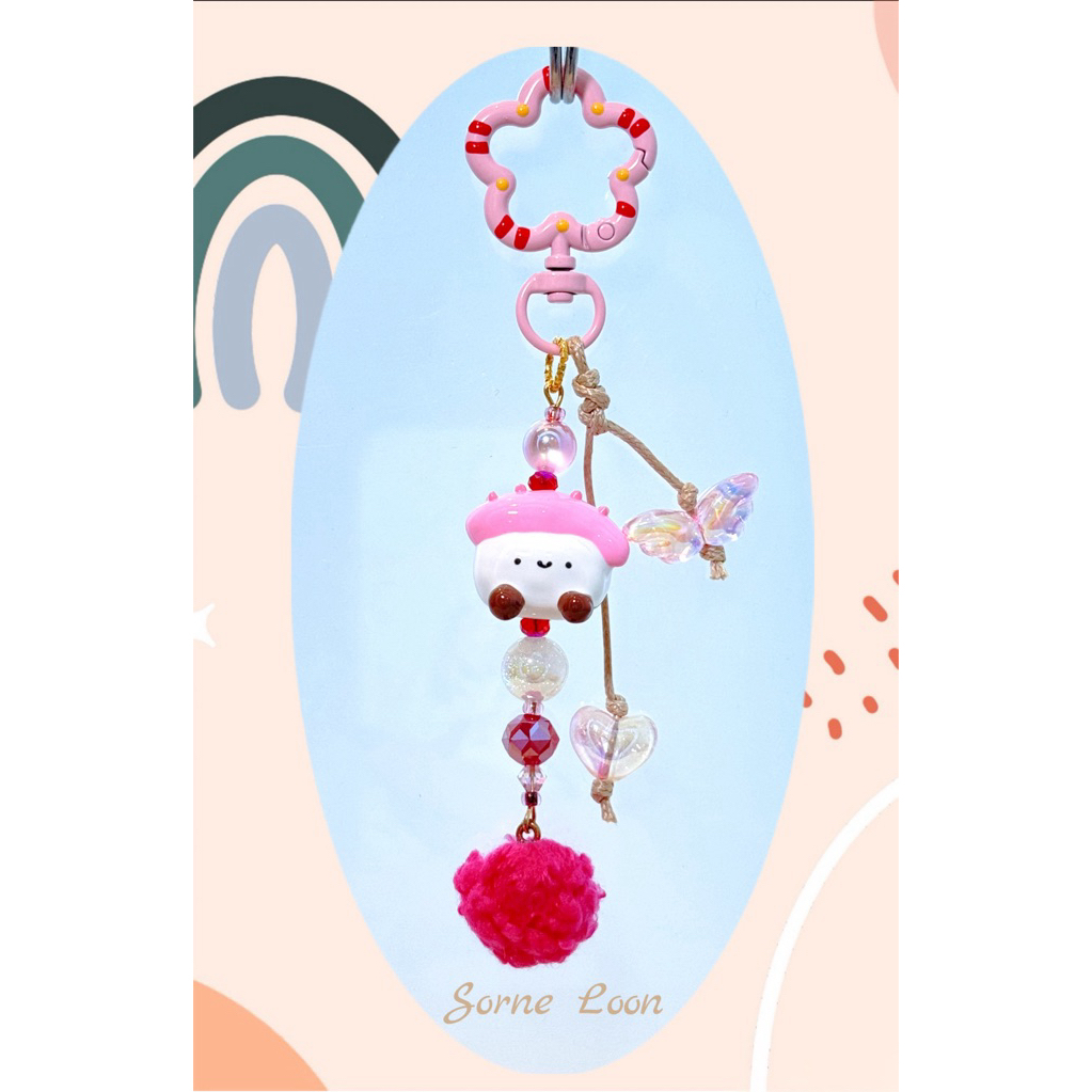 JC Sushi Wing (ORIGINAL JELLYCAT) - Bag Charm / Ganci Luxury / Charm Limited / Aesthetic Korea