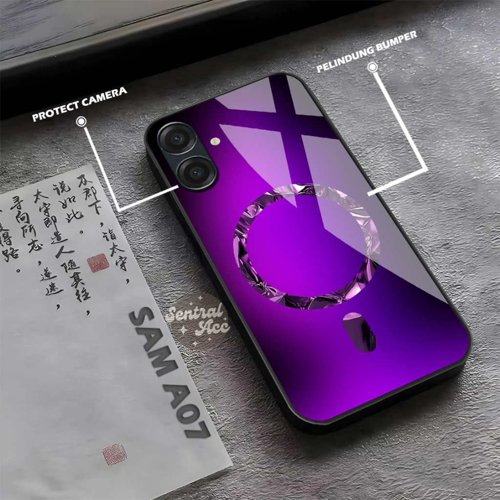 HP Samsung A07 แก้วเคสโทรศัพท์สําหรับ Samsung A07 เคสโทรศัพท์สําหรับ Samsung A07 Softcase โทรศัพท์สํ