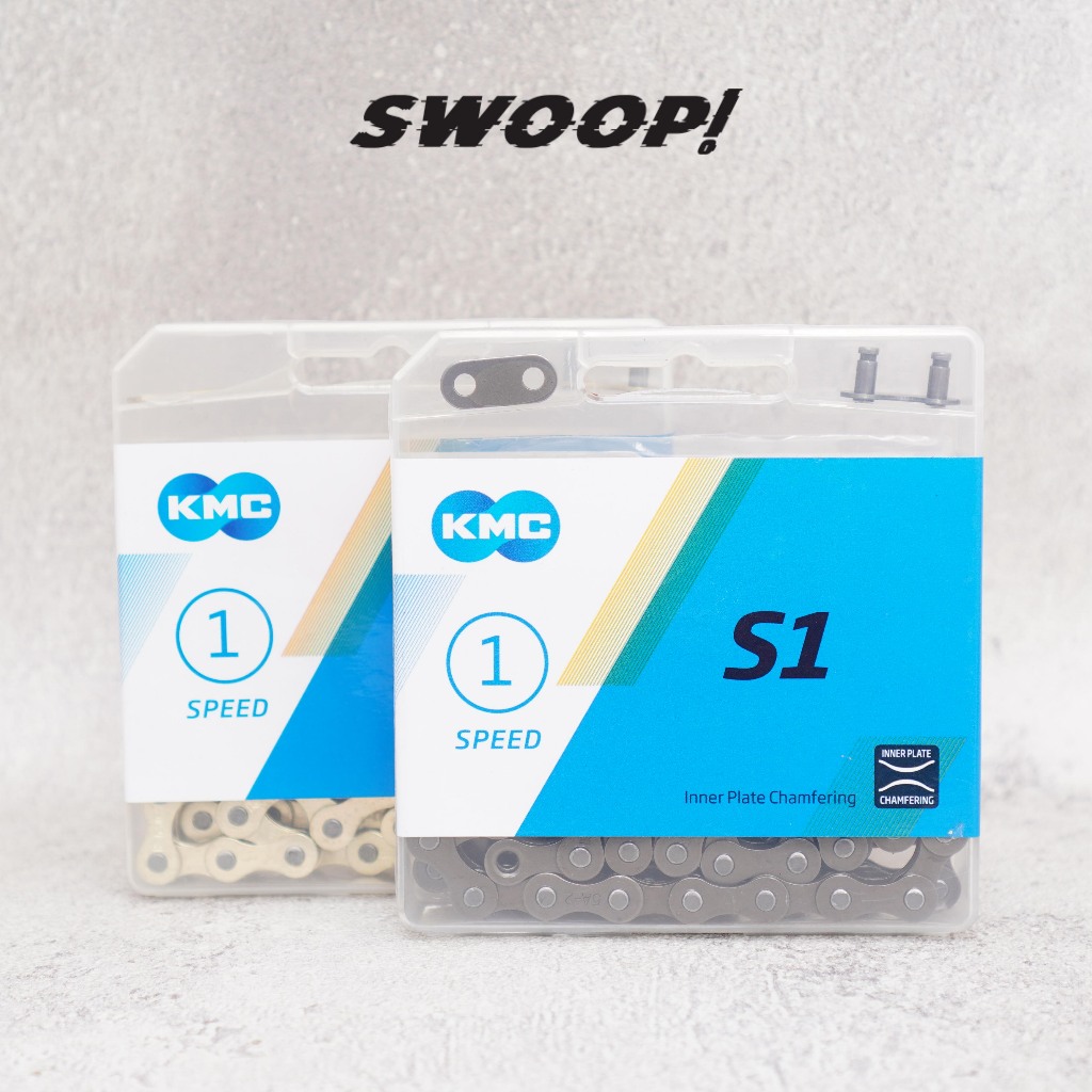 KMC S1 โซ่ความเร็วเดี่ยว - Fixie Fixed Gear BMX โซ่ความเร็วเดี่ยว