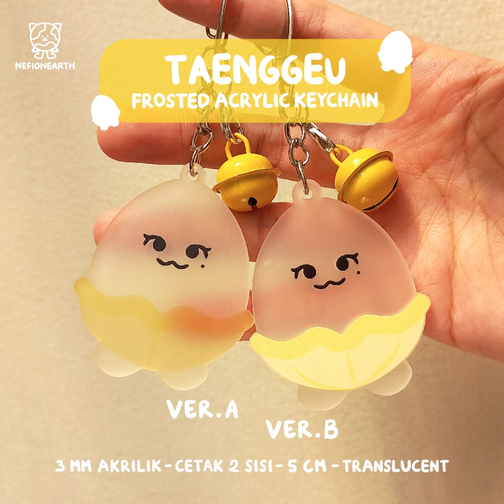 GANTUNGAN พวงกุญแจอะคริลิคฝ้า Taenggeu Taeyeon Fanmade