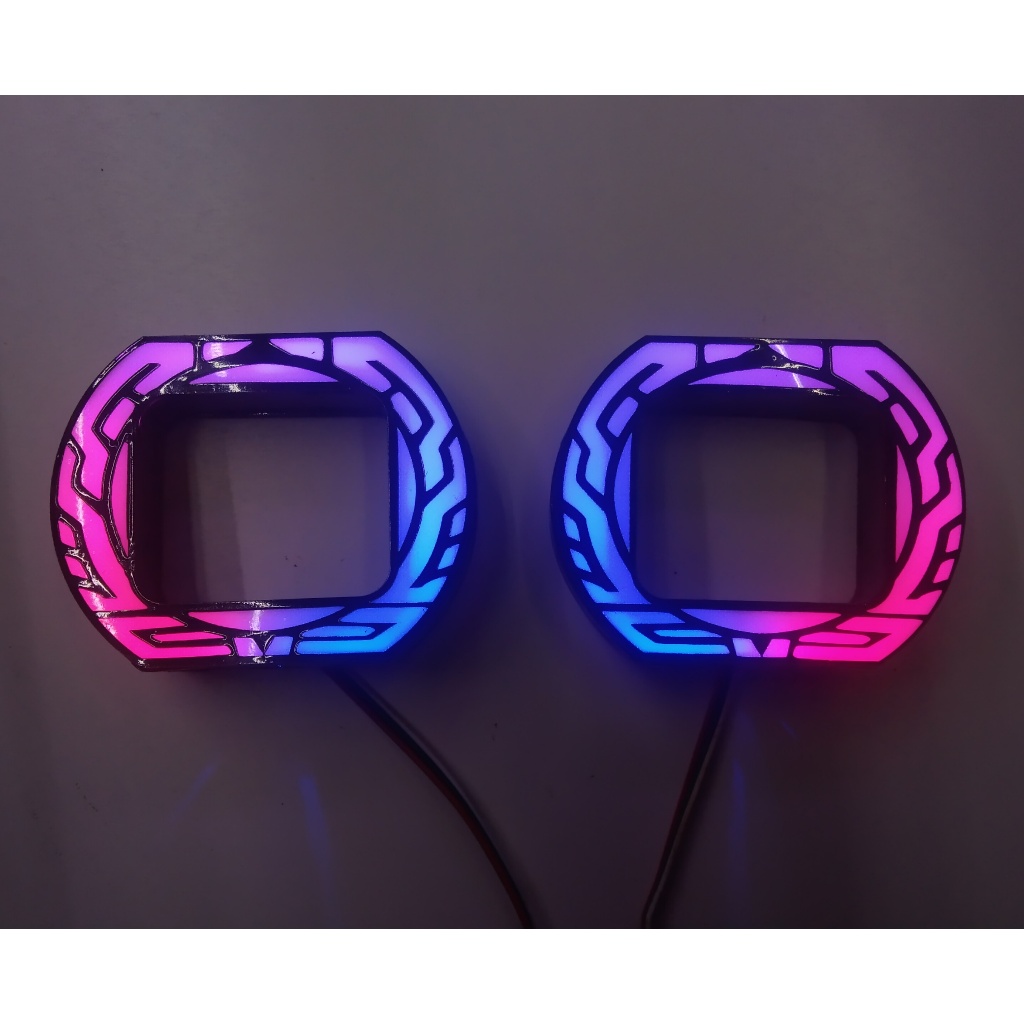 BMW Shroud LAZY EYES MODEL WELCOME RGB / BMW Shroud 1.5 นิ้ว