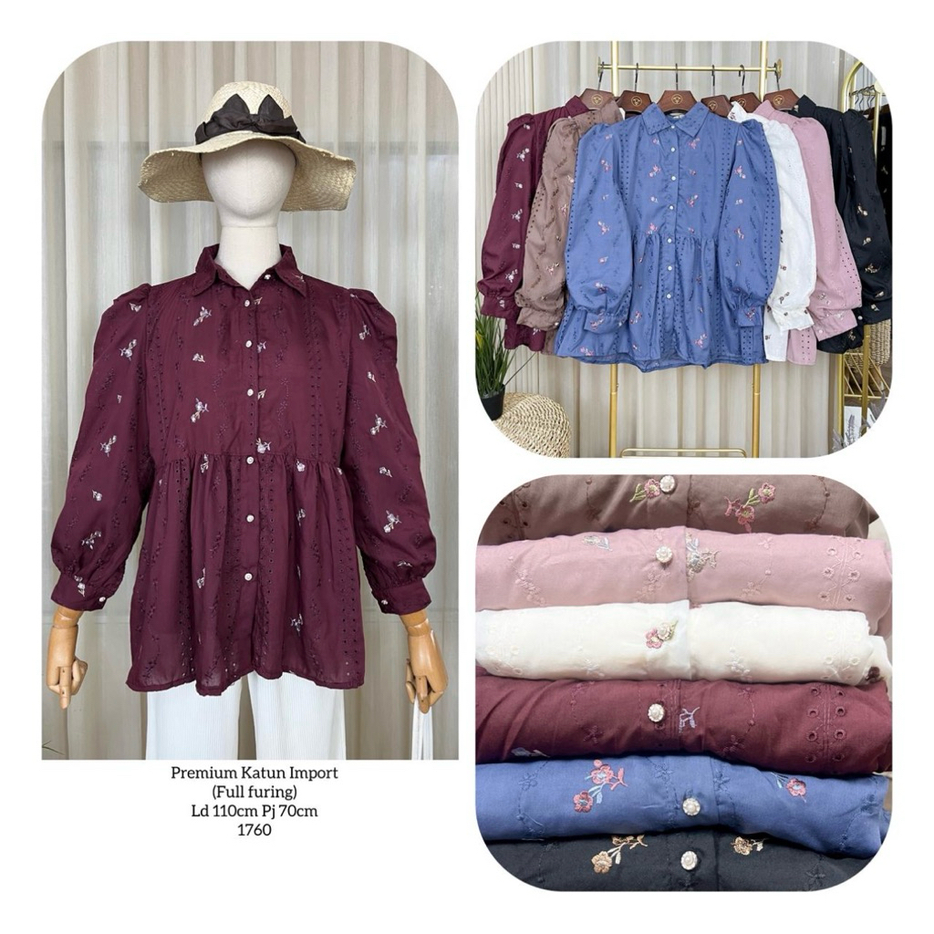 YLC Katbol Top / Blouse รหัส 1760