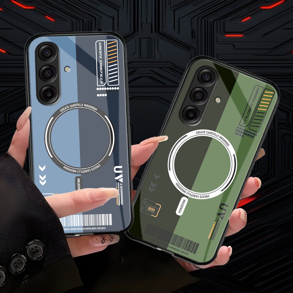 เคส Samsung A17 Glass Softcase 2025 - เคส Samsung A17 - เคส Samsung A17 HP - เคส Samsung A17 HP คลุม