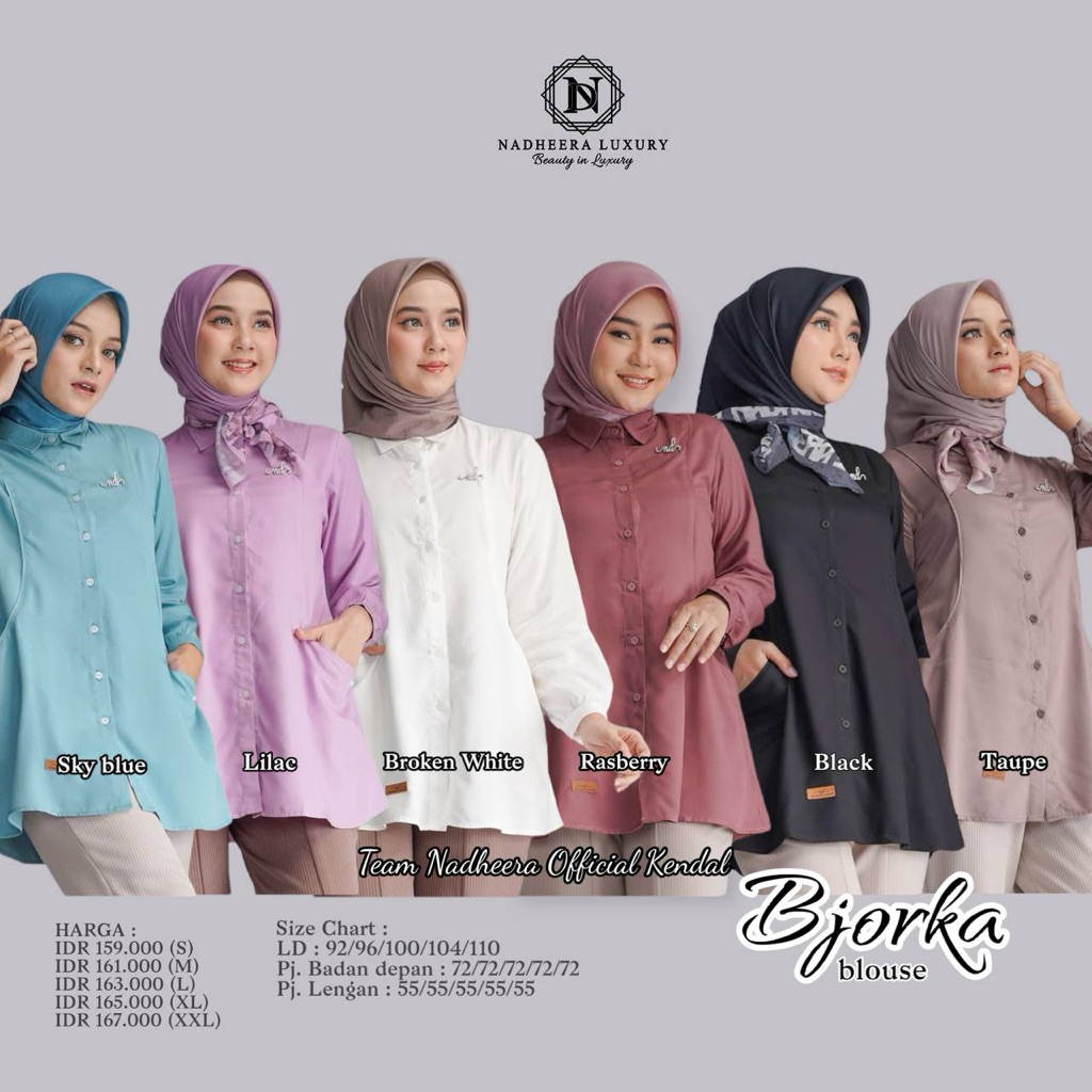 BJORKA BLOUSE BY NADHEERA