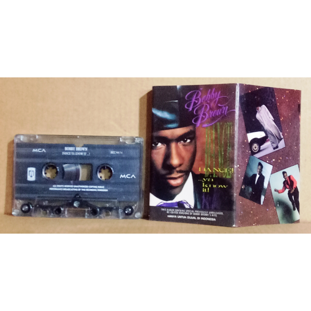 BOBBY BROWN - DANCE YA KNOW IT - เทปคาสเซ็ต