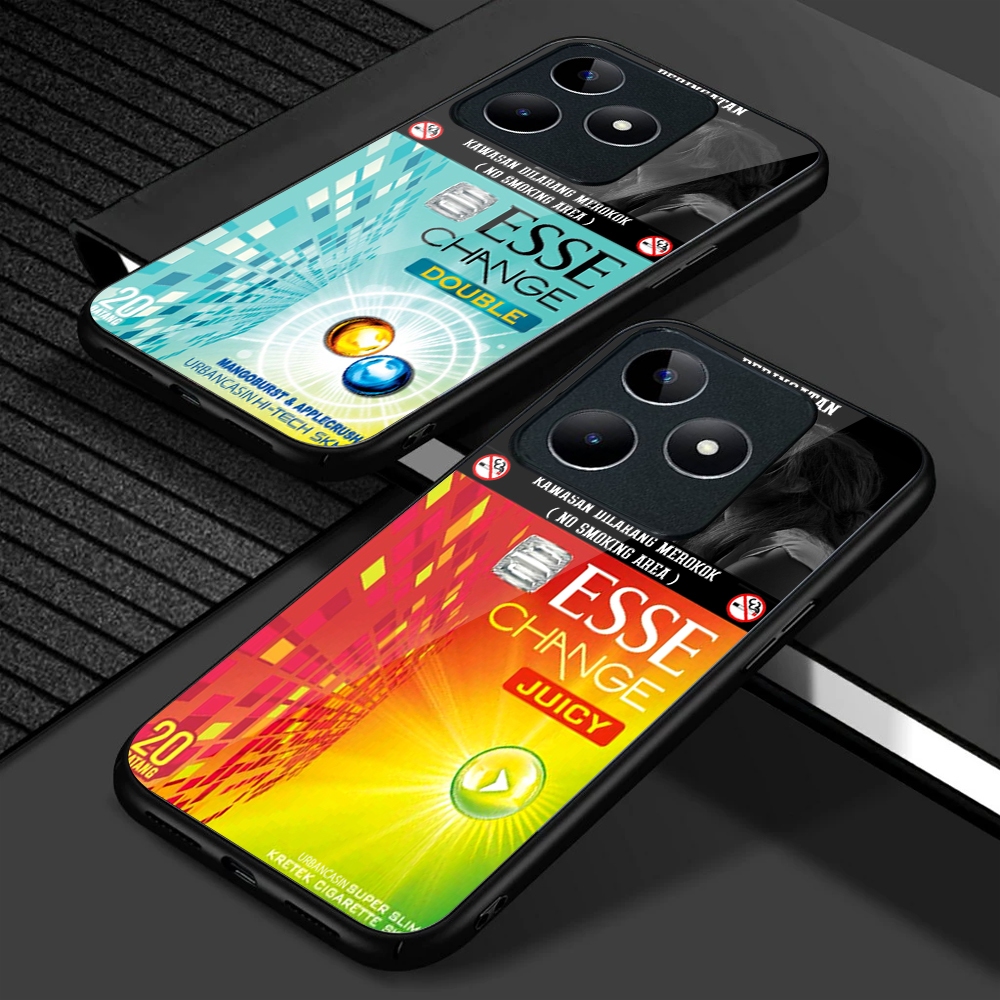 HP Glossy Softcase สําหรับโทรศัพท์ Realme C63 - เคสเคสโทรศัพท์ Realme C63 ล่าสุด - เคสโทรศัพท์ Rkk M