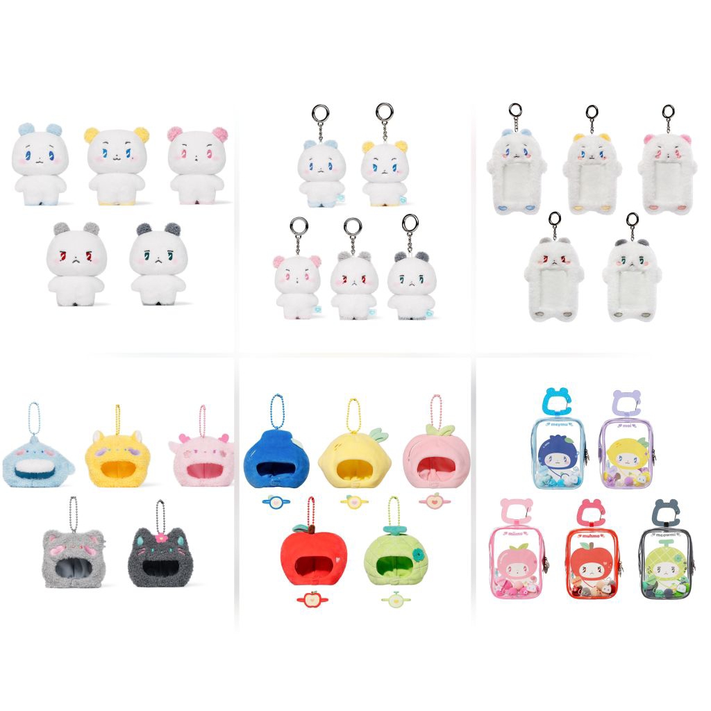 รูป PLAVE MMMM PLUSH | พวงกุญแจ | อุปกรณ์เสริม ผลไม้ | กระเป๋า | PHOTO HOLDER MEYMU MOI MIIMU MUHMO 