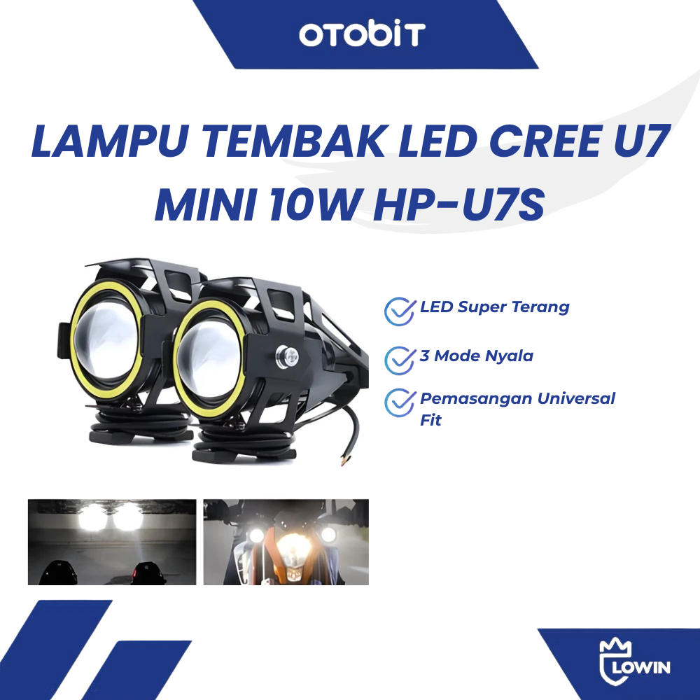 Cree U7 สปอตไลท์ LED กันน้ําขนาดเล็ก HP-U7S-MINI-5W/TZ/03