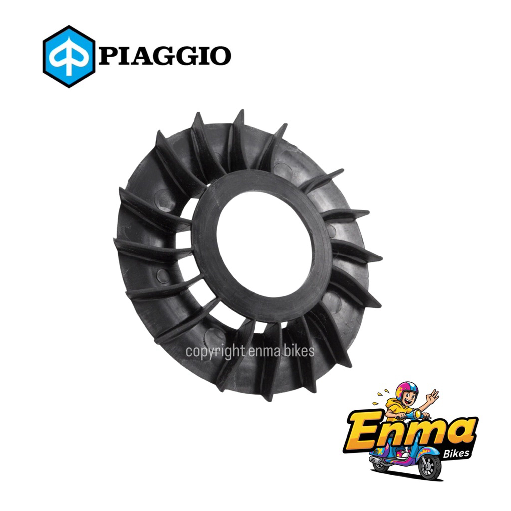 พัดลม Piaggio Zip Liberty ดั้งเดิมมู่เล่