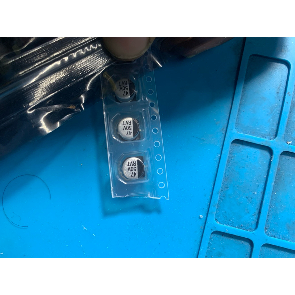 คาปาซิเตอร์ SMD 47uF 50V 6.3x54mm