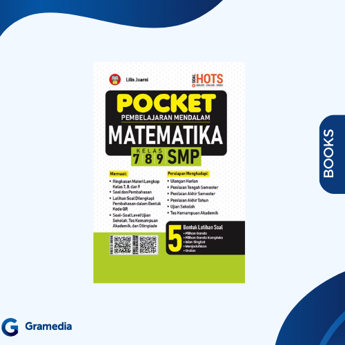 Gramedia Medan - POCKET MATHEMATICS SMP CLASS 7-8-9
