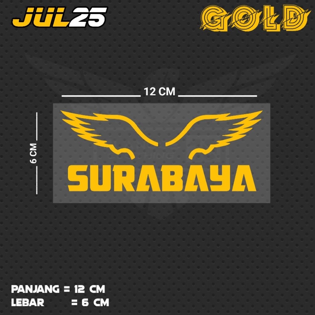 SURABAYA / JUL25 JTR CUTTING STICKER