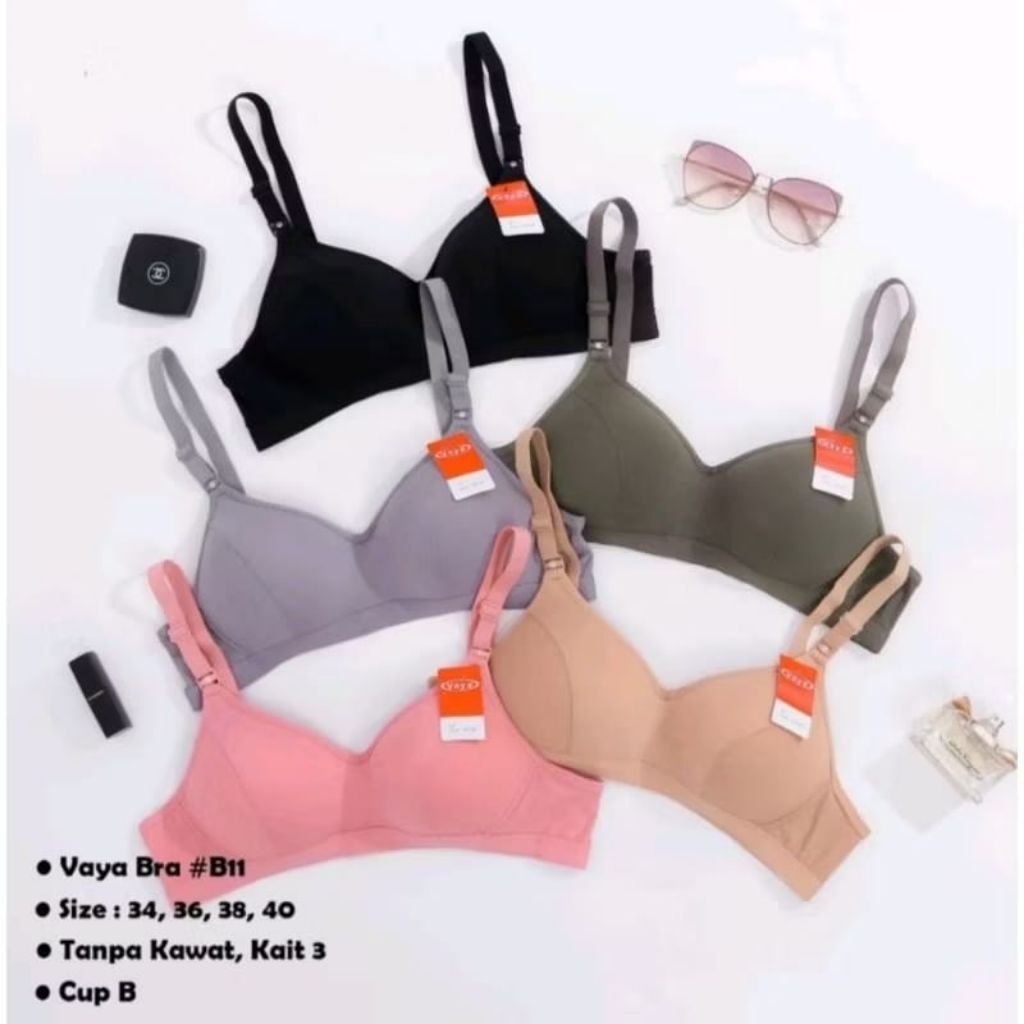 VAYA B11 CUP B BRA พร้อมโฟมไม่มีลวด ไซส์ 34-40