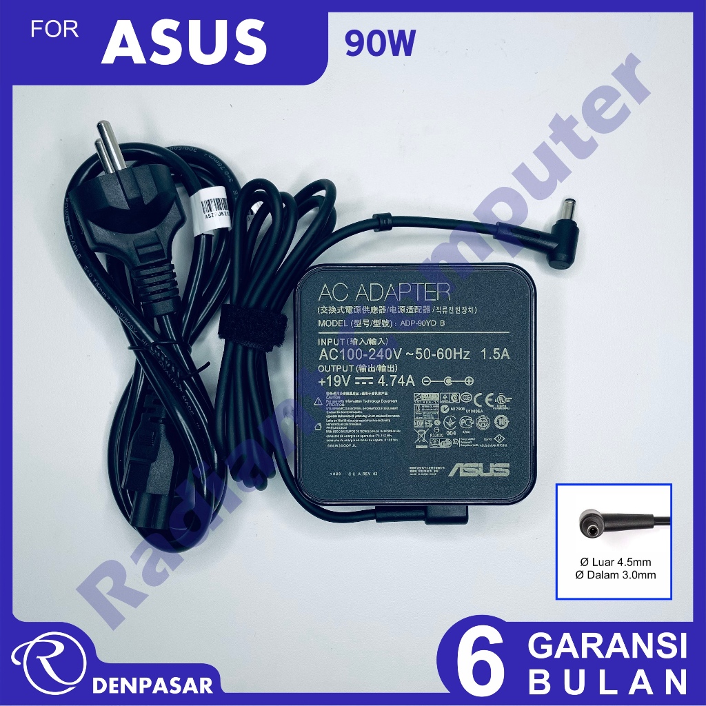 Asus Vivobook S14 Flip Charger Adapter TP3402 TP3042VA TP3402ZA