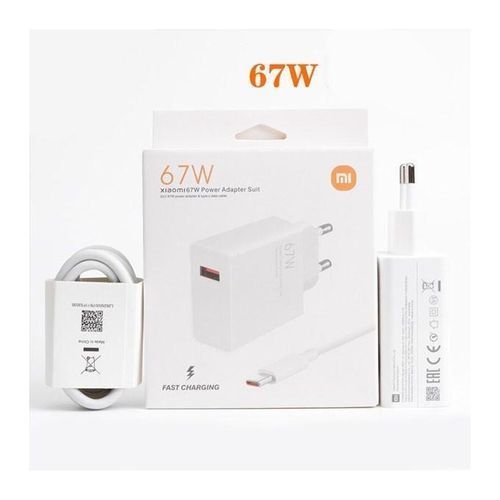 XIAOMI 67W FAST CHARGING TURBO TYPE C CHARGER ORIGINAL 100%