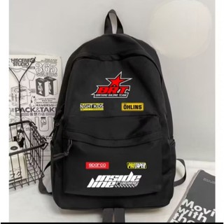 Tas ransel Pria Motif Racing BRT Terbaru untuk Sekolah SD SMP SMA dan Fashion BACKPACK PRIA