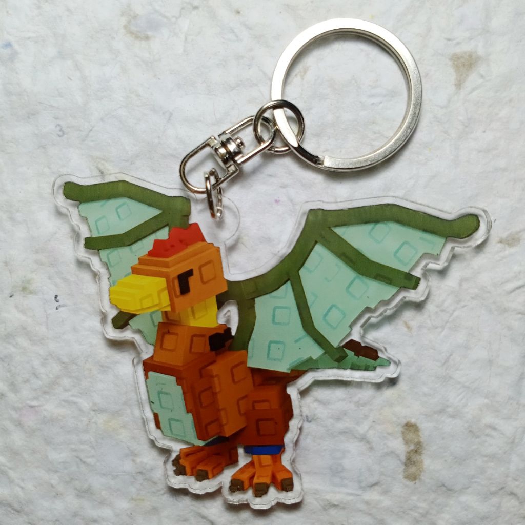 GANTUNGAN COCKATRICE Grow A Garden พวงกุญแจ Grow A Garden Cocktail