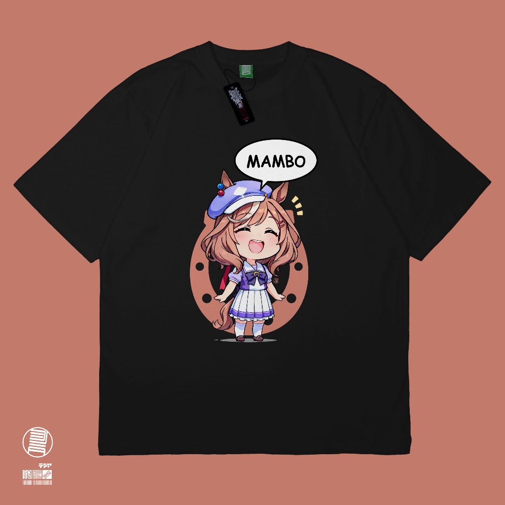 Mambo เสื้อยืด Diestannhause Uma Musume สวย Derby มังงะอะนิเมะเสื้อยืด DJA ผ้า
