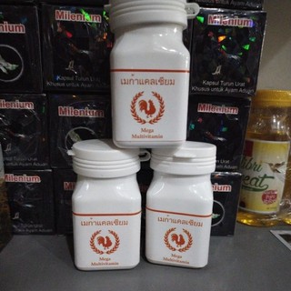 MEGA MULTIVITAMIN AYAM ORIGINAL 1Botol 100pcs