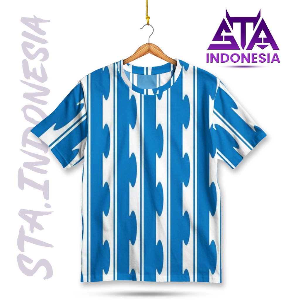 STA เสื้อยืดอนิเมะลายสีน้ําเงิน | Demon Slayer Giyuu Tomioka ชุดเดรสคอสเพลย์ระดับพรีเมียมสําหรับทั้ง