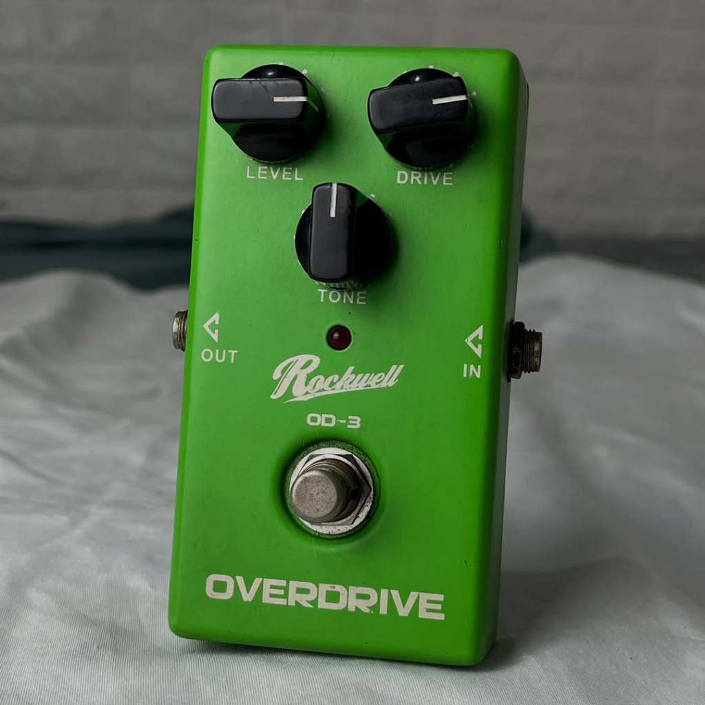 Rockwell OD-3 Overdrive n boss mxr joyo tomsline fluma valeton mooer m-vave mosky