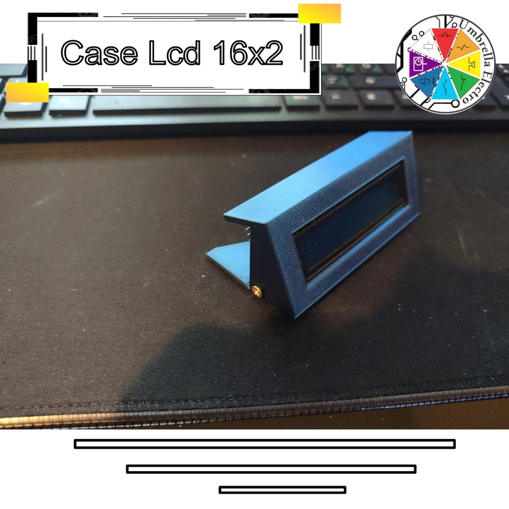เคส LCD 16x2 Arduino Module mount lcd 16x2 ปลอก 16x2 LCD 3D พิมพ์