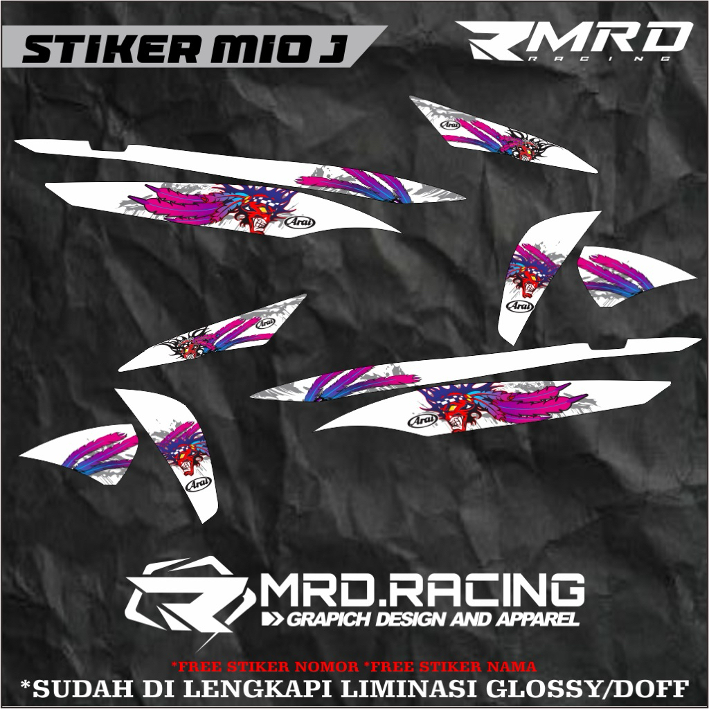 สติ๊กเกอร์ Mio Arai, Mio j Arai