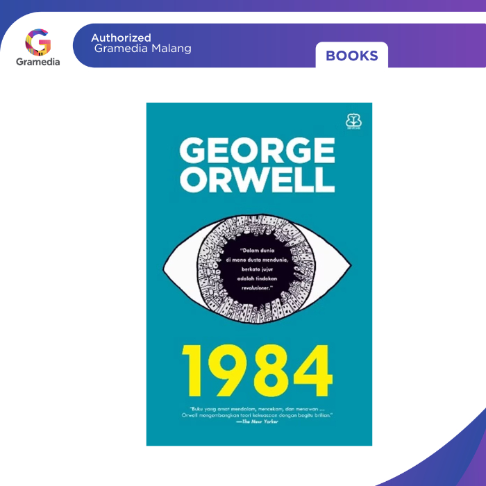 Gramedia Malang - นวนิยาย 1984 George Orwell