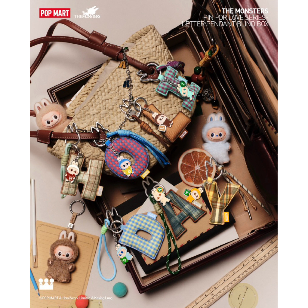 THE MONSTERS PIN FOR LOVE LETTER PENDANT LABUBU เลือก