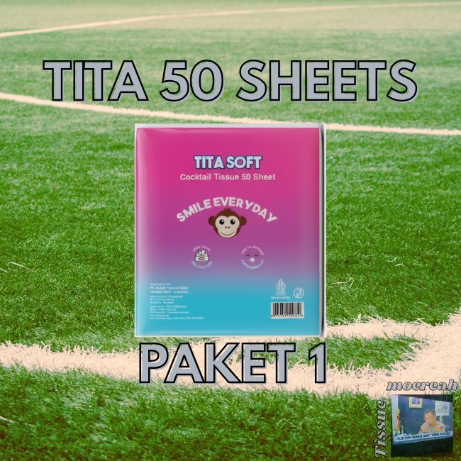 TITA 50 แผ่น (แพ็ค 1) 100% VIRGINI PUPL