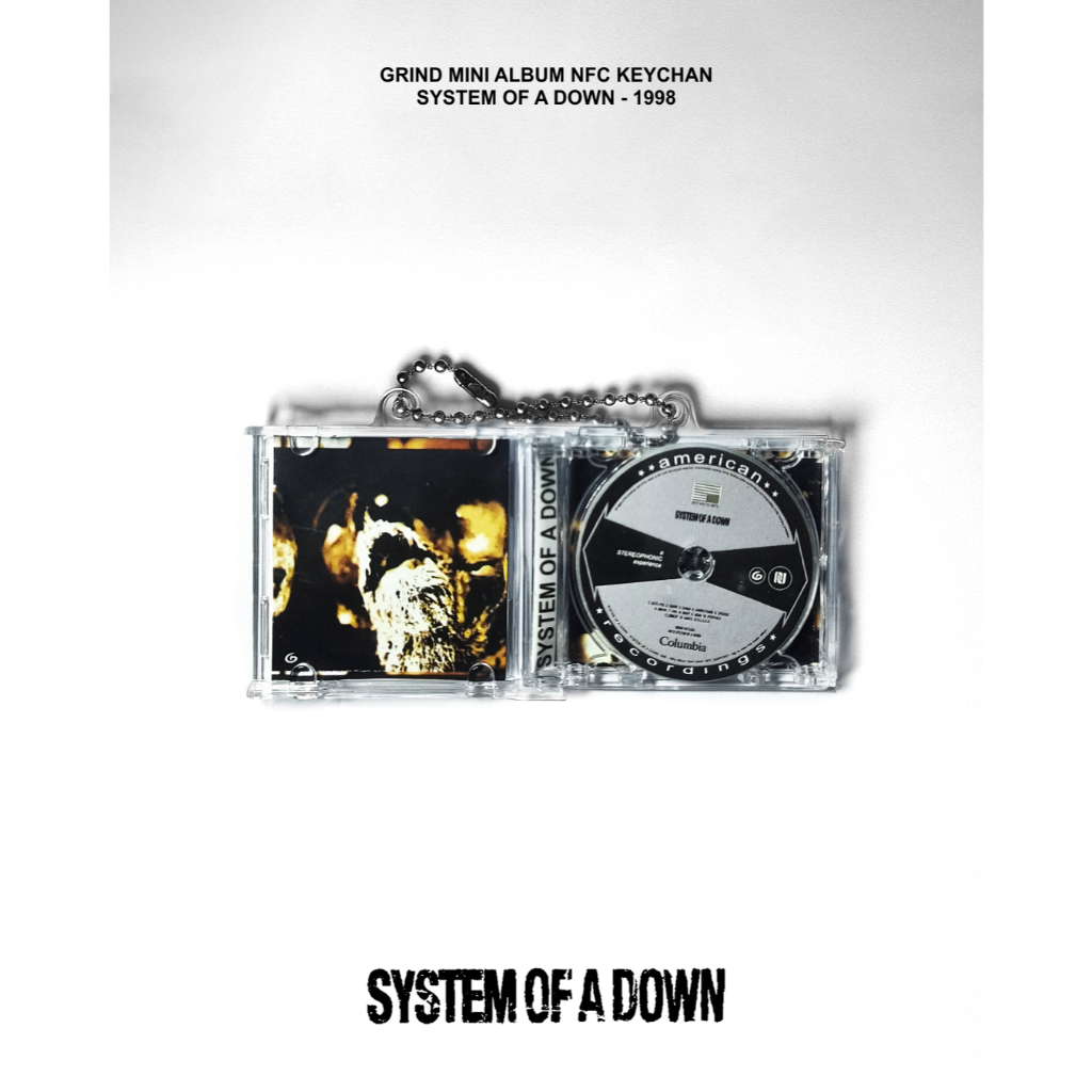 GANTUNGAN NFC Music Album พวงกุญแจ (ระบบลง) I NFC Mini Album พวงกุญแจระบบลง