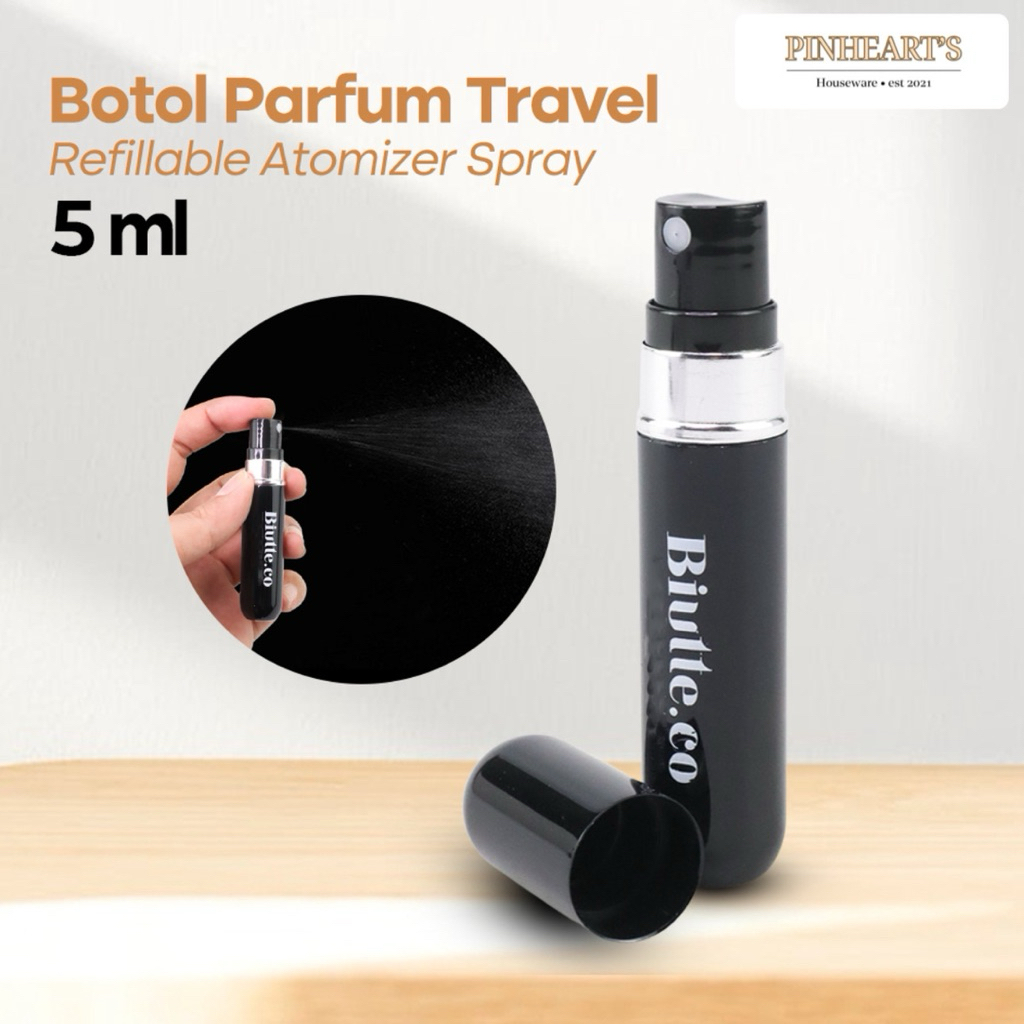5ML REFILLABLE TRAVEL Perfume Bottle ATOMIZER SPRAY - AB-05
