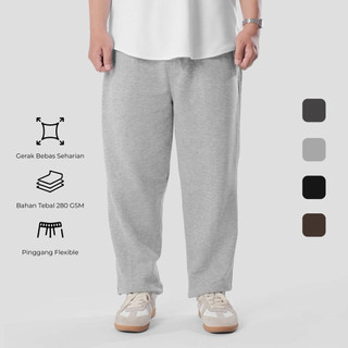 Locarom Jogger Sweatpants - Misty Grey
