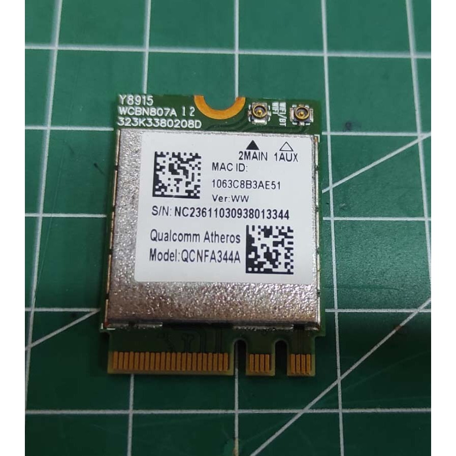 การ์ด Wifi acer A514-52K 52G A514-53 Qualcomm Atheros รุ่น QCNFA344A