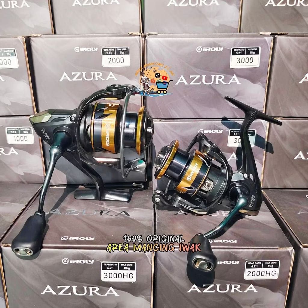 รอก IROLY AZURA SW 1000 2000 3000 4000 และ HG WATER Resistance...ที่จับเพาเวอร์