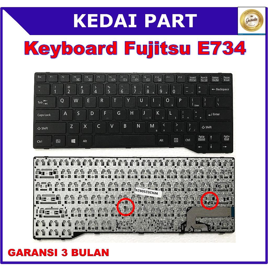 Fujitsu Lifebook E736 E544 E546 E547 E733 E734 E746 U745 E743 E744 คีย์บอร์ด