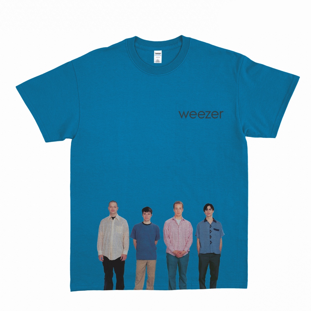 เสื้อยืด WEZER BAND - เสื้อยืด BLUE ALBUM / BAND