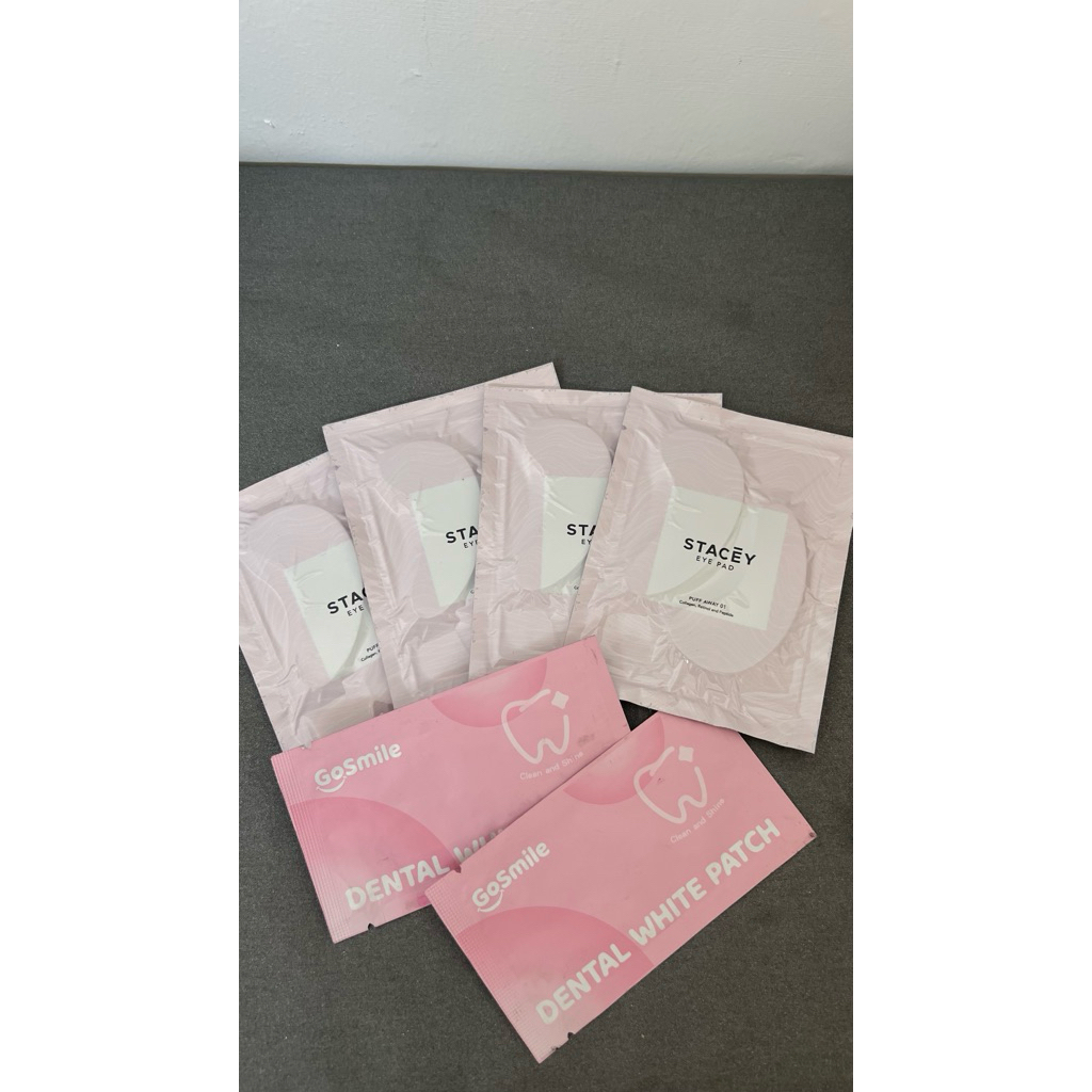 Stacey eye pad & go smile dental white patch (สั่งล่วงหน้า)