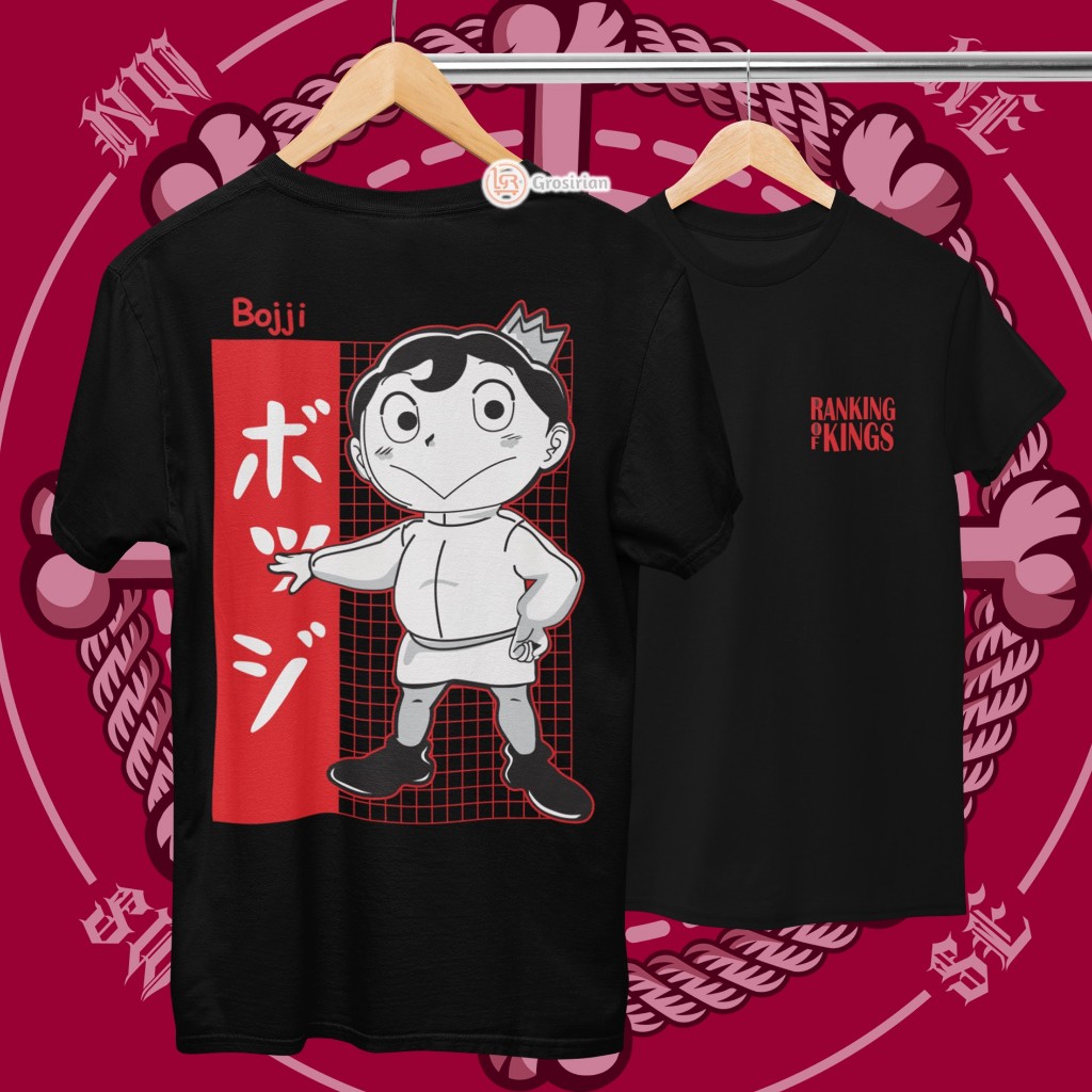 เสื้อยืด BOJI RANGKING OF KINGS - เสื้อยืด BOJI RANGKING OF KINGS, เสื้อยืด DTF SCREEN PRINTING - WH