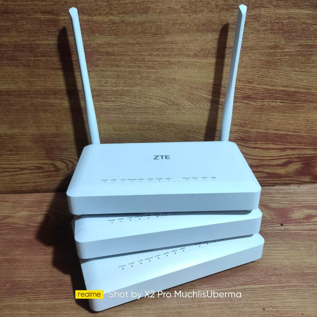 โมเด็มเราเตอร์ ZTE F670L / F679L พร้อมอะแดปเตอร์ภายนอก