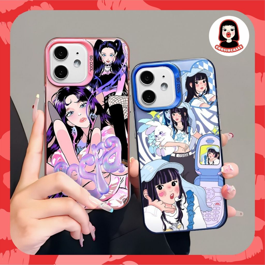 So Cool Aespa และกางเกงยีนส์ใหม่พิมพ์กรณี realme 11 4g 8 4g pro 5g 9i c75 note 60x a76 a36 11 c67 9 