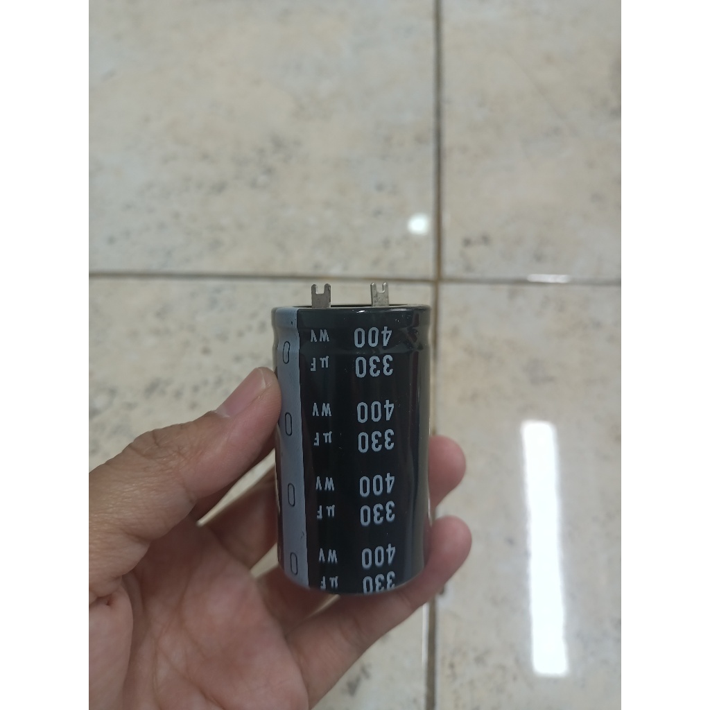Elco Capacitor 400V-330UF Nichicon