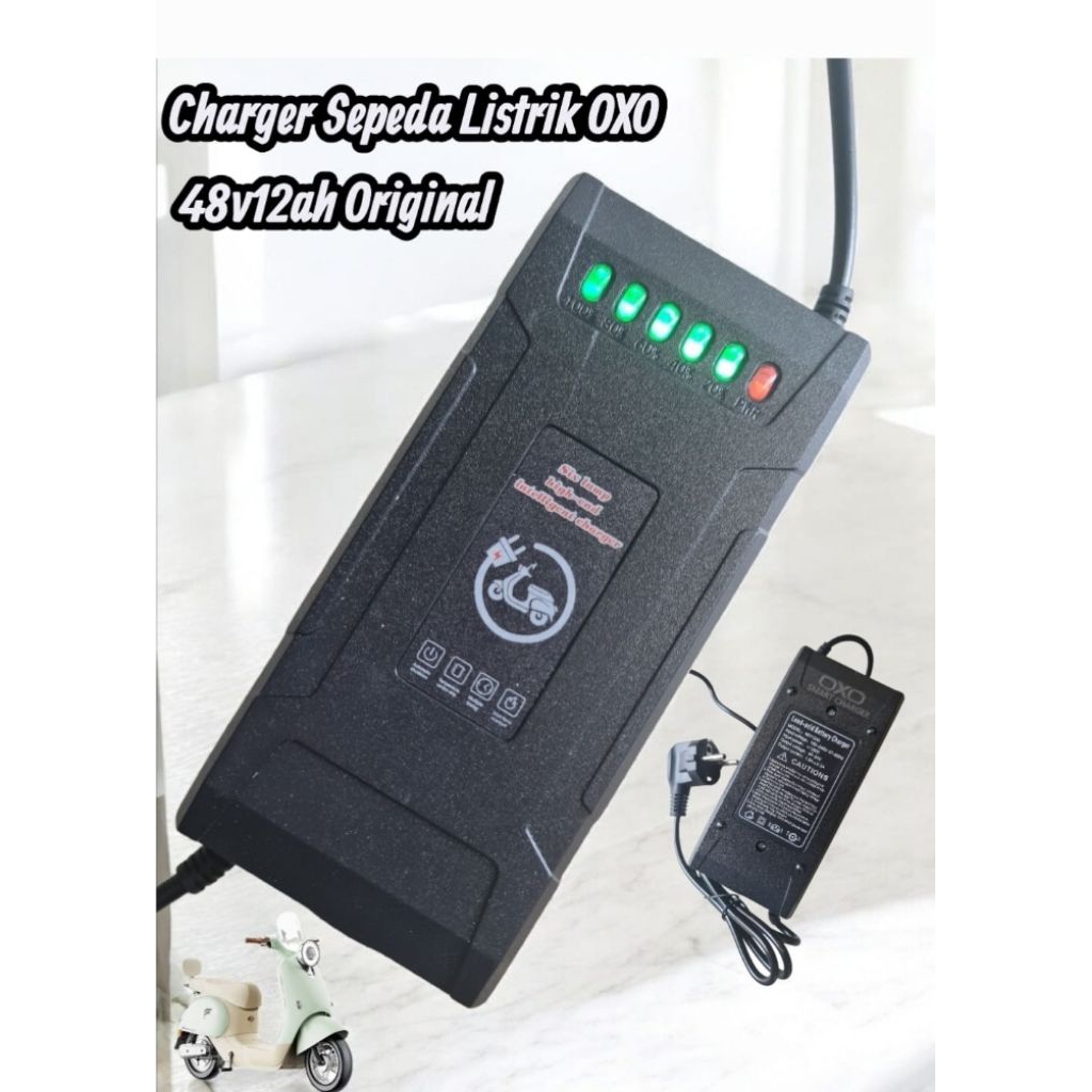 OXO 48V12AH/48V20 UNIVERSAL ELECTRIC BIKE CHARGER
