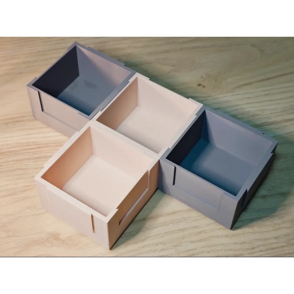 กล่องเก็บของวางซ้อนกันได้ - Modular & Expansion Not Limited NK 1 A225