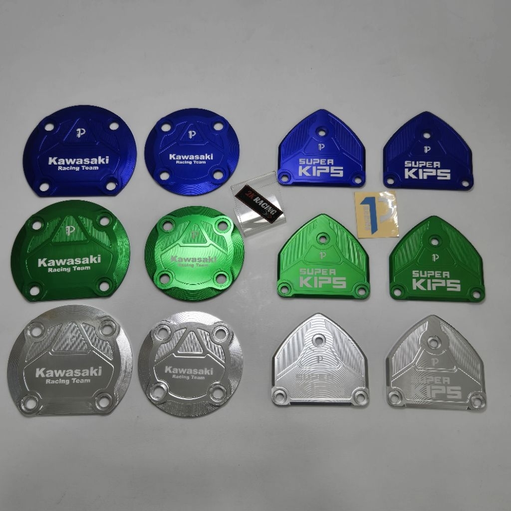 MESIN Kips Block ฝาครอบเครื่องยนต์ 1P Racing Ninja R RR SS 150 Original 1P Racing ฝาครอบเครื่องยนต์แ