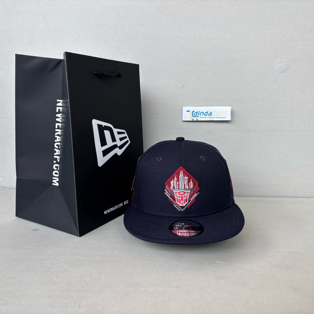 9Fifty NEW ERA TF ONE TRANSFORMER N หมวกสีกรมท่าอย่างเป็นทางการดั้งเดิม