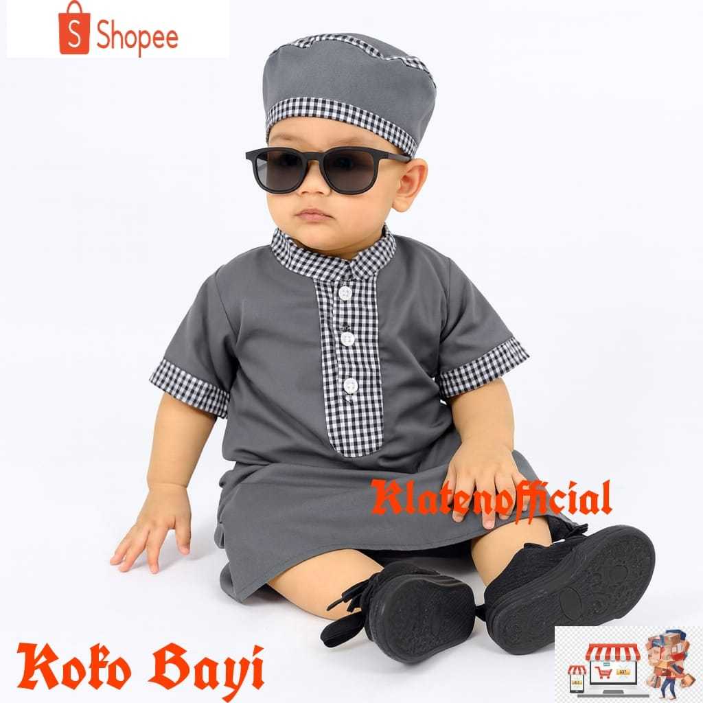 Baby Koko Clothes / Baby Gamis เสื้อผ้ามุสลิมสําหรับเด็กผู้ชาย 0-4 ปี